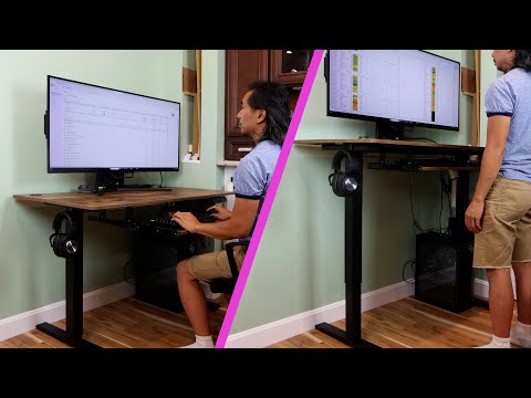 Fezibo Electric Height Adjustable Sit Stand Desk (Model S8) Review