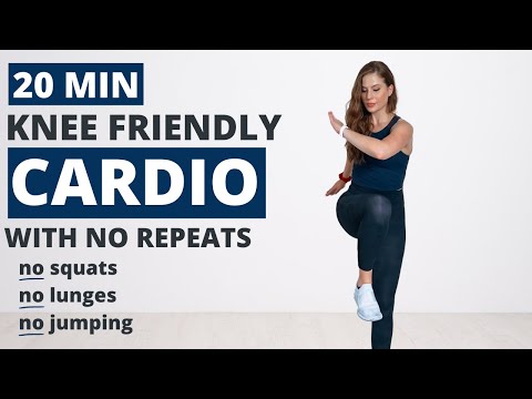 STANDING Knee Friendly HIIT | No Repeat Low Impact Cardio | NO Squats, NO Lunges, NO Jumping