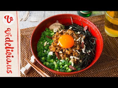 名古屋発祥のピリ辛汁なし麺「台湾まぜそば」｜How to make Taiwanese Minced Meat Noodles