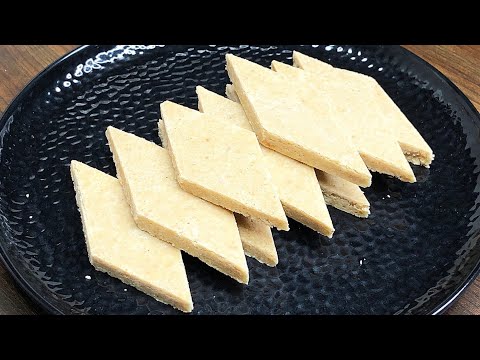 Kaju Katli Recipe | Cashew Nut Katli | Easy Sweet Recipe