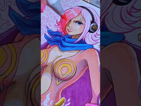 One Piece Germa 66 | anime fanart Copic marker illustration process #animeart #art #onepiece #shorts