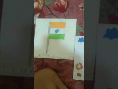 India National Flag Drawing 🇮🇳🇮🇳