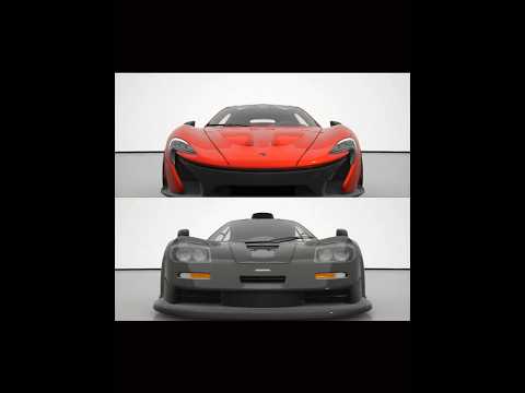 McLaren P1 vs McLaren F1 GT 💥#mclaren #f1 #youtubeshorts