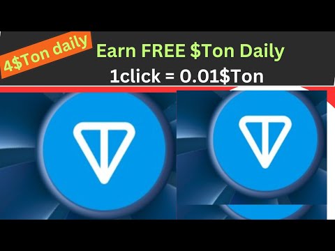 AGENT301: EARN FREE 4$TON Daily; 1lick =0.01$Ton #dogs #tondegamer #free #crypto