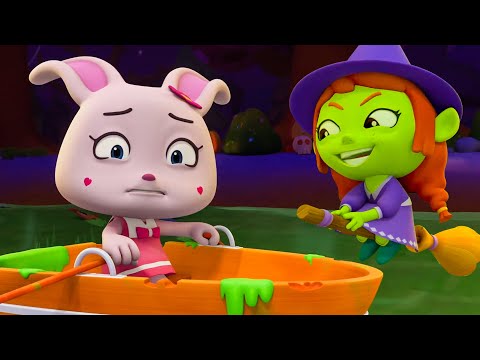 Halloween Row Row Row Your Boat + More Scary Rhymes & Spooky Cartoon Videos for Kids