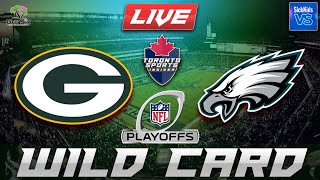 Green Bay Packers vs Philadelphia Eagles LIVE Stream Game Audio | NFL Playoffs LIVE Gamecast & Chat