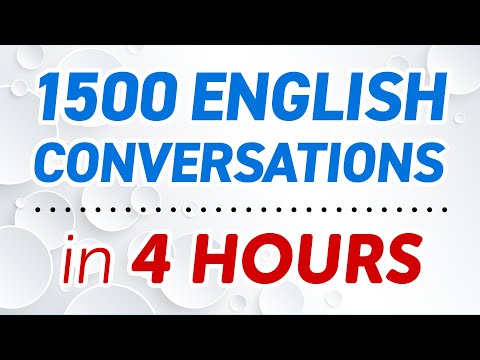 1500 Easy-to-Follow Native English Conversations in 4 Hours: Ideal for Relaxed Practice