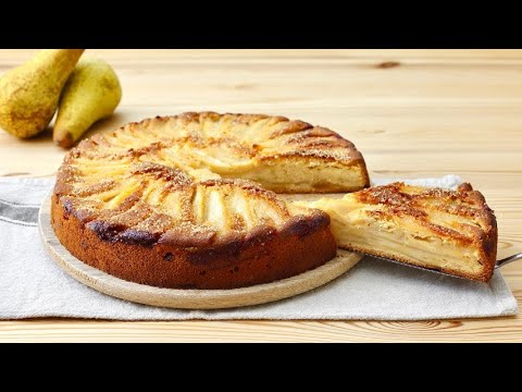 PEAR CAKE: SOFT and VERY EASY to prepare! 🍐😍