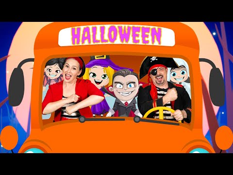 Halloween 🎃 Wheels On The Bus | Lah-Lah Kids Songs & Nursery Rhymes