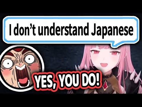 JP Streamer Calls Out Calli For Saying She Doesn't Understand Japanese 【Hololive】