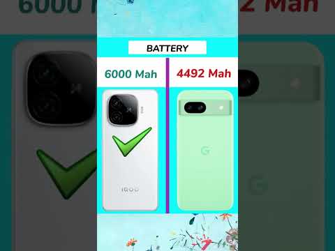 iQoo Z9 TURBO vs Google Pixel 8A #tending #shortsfeed #google #viral  #googlepixel7a