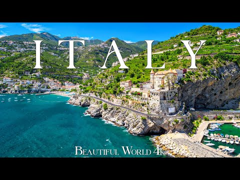 Italy 4K • Explore Iconic Cities, Rolling Hills, and Enchanting Coastal Beauty • 4K VIDEO HD