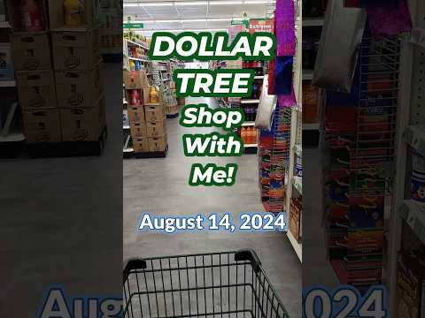 DOLLAR TREE Shop With Me!  Shamokin Dam, PA!  August 14, 2024, 2024  #shorts #dollartree