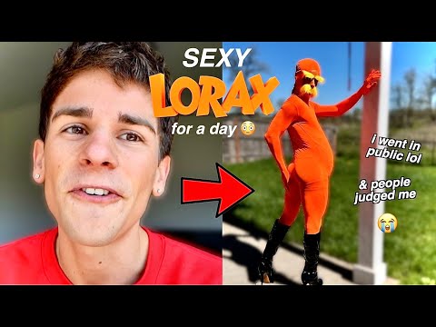 being SEXY LORAX for a day!!!