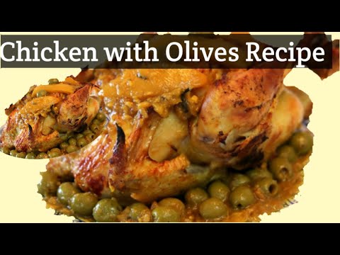 CHICKEN WITH OLIVES AND PRESERVED LEMONS  (MOROCCO + FILIPINA FAM)