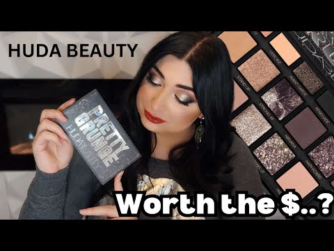 Huda Beauty Pretty Grunge Palette Review