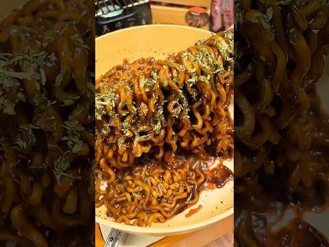 Korean Spicy Black Noodles