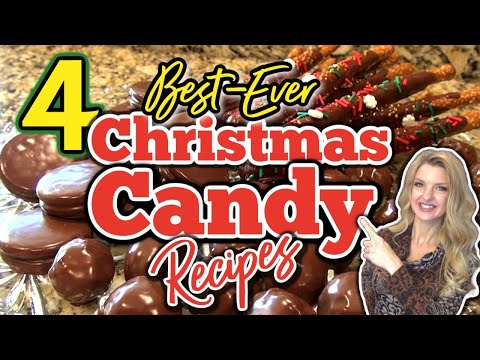 4 Incredible CHRISTMAS CANDY RECIPES You MUST TRY | HOLIDAY SWEET TREATS You Don't Want To Miss!