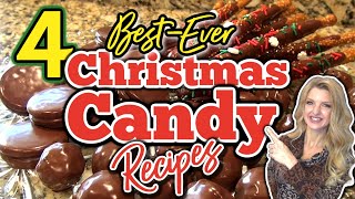 4 Incredible CHRISTMAS CANDY RECIPES You MUST TRY | HOLIDAY SWEET TREATS You Don't Want To Miss!