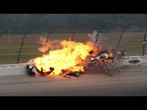 Open Wheel - Car Splitting Crashes #1