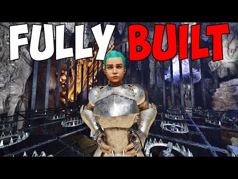 How I FULLY BUILT Shadow Cave In Under ONE WEEK - Ark Small Tribes