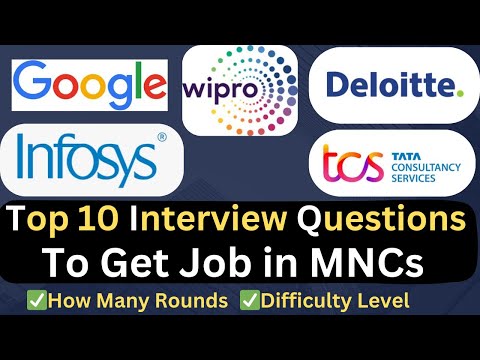 Top 10 interview questions & answers MNCs Company 🔥 | Freshers & Experience #viral #shortsyoutube