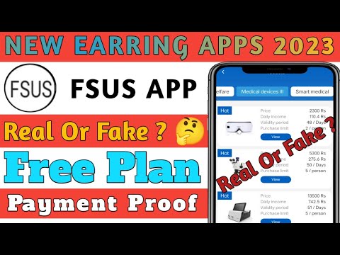 Fsusmaterial | Fsus Earnings App | Fsus App Real Or Fake Full Details 🤔 Fsus material Long Time App