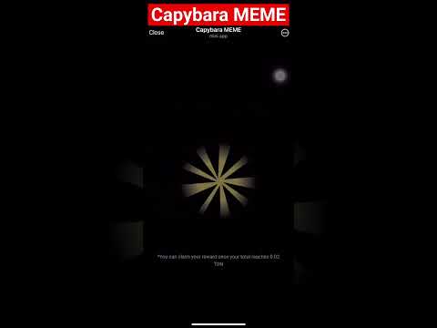 【$Capybara Airdrop】TGE coming🚀| Telegram-Native MEME Coin #TGE #capybara #memecoin #airdrop #game