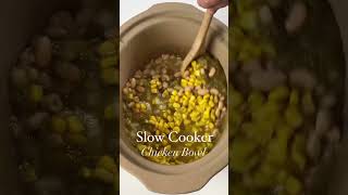 Cozy up with this slow cooker chicken. #slowcookerrecipe