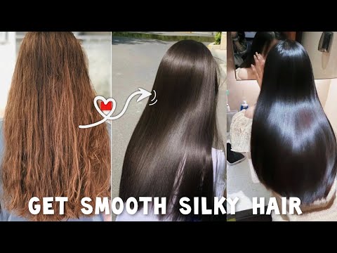 "Get Soft Silky Smooth Hair"| DIY Hair Mask & Oil To Get Rid Of Frizzy Hair... #fypシ゚viral #fyp