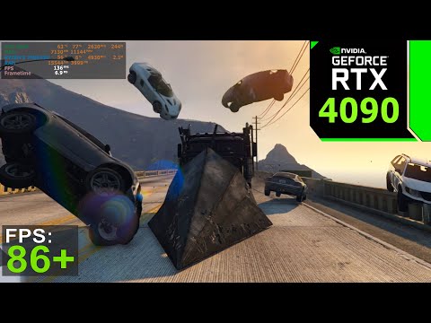 Grand Theft Auto V : RTX 4090 24GB - Phantom Wedge - (4k MAX Ultra Settings)