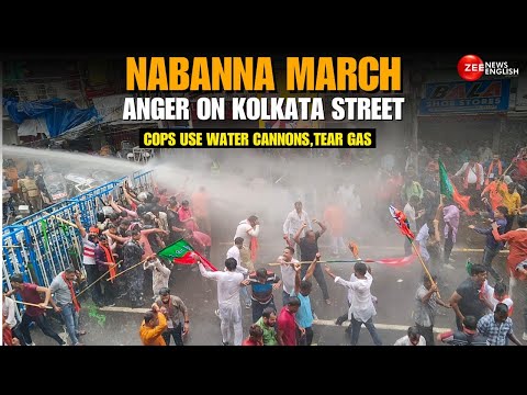 Kolkata Nabanna March Live Updates: Student rally turns violent as Kolkata police lathicharge