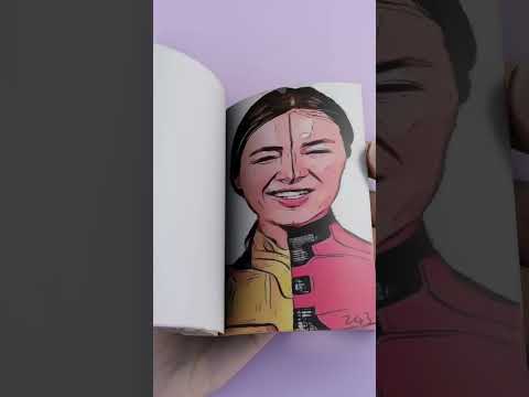 Wolverine x Deadpool makeup - Flipbook #Creativity #flipbook