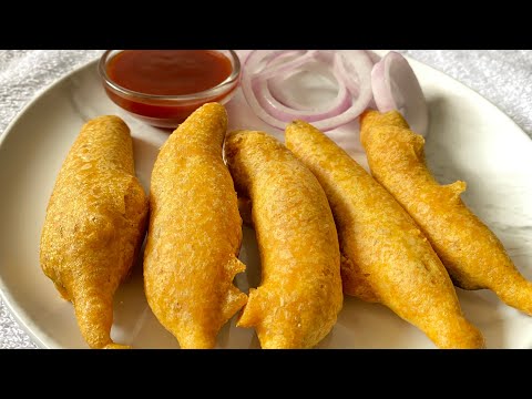 Chili bajji recipe, mirchi bajji, menasinakai bajji, mirapakaya bajji, evening snacks recipe