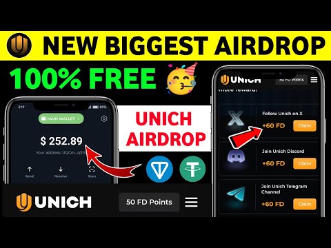 Unich Airdrop complete guide | Unich Airdrop withdrawal | New Aidrop today