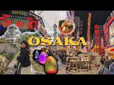 JAPAN VLOG 🇯🇵 || 27 hours of travel + one day in Osaka!