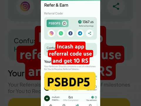 🔥 INCASH APP REFERRAL CODE 2024 🔥