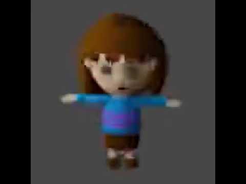 low quality frisk spinning to low quality story of undertale