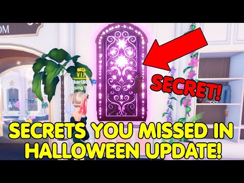 *SECRETS* THAT YOU *MISSED* IN THE NEW DRESS TO IMPRESS HALLOWEEN UPDATE!