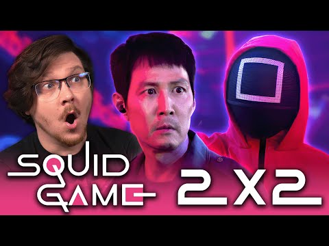 SQUID GAME 2x2 REACTION | Halloween Party | 오징어게임 | Squid Game 2 | Review