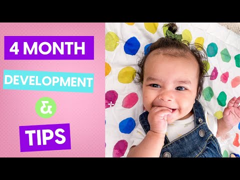 4 MONTH OLD BABY DEVELOPMENTAL MILESTONES: Cognitive, Social-Emotional, Language, Gross & Fine Motor