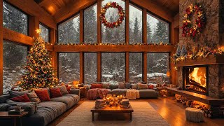 Warm Christmas Ambience with Jazz Relaxing Music 🎁 Cozy Christmas Jazz Songs 2025 for Unwind, Calm