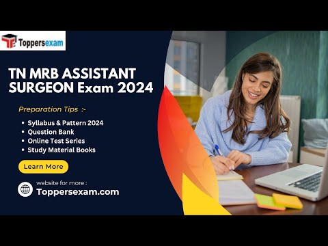 TN MRB ASSISTANT SURGEON Mock Test Free, Update Syllabus & Pattern 2024, PDF Book, Important MCQs