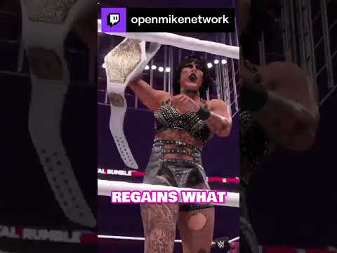 ROYAL RUMBLE: And NEW WCW Women's Champion (2X) Rhea Ripley