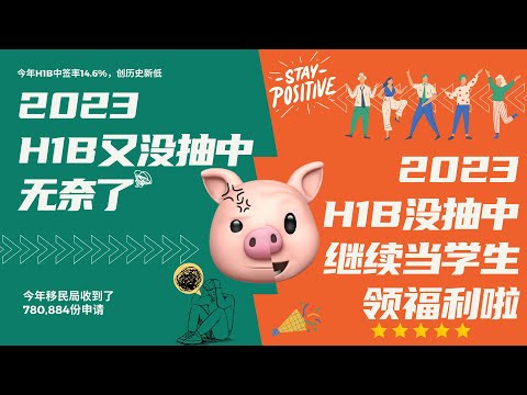 2023年，近80万份H1B申请，以后再也抽不中了，不如想想H1B没抽中的好处吧