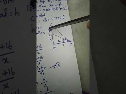 10th MATHS UNIT 6 TRIGONOMETRY EX 6.2PROBLEM NO.(3,4)