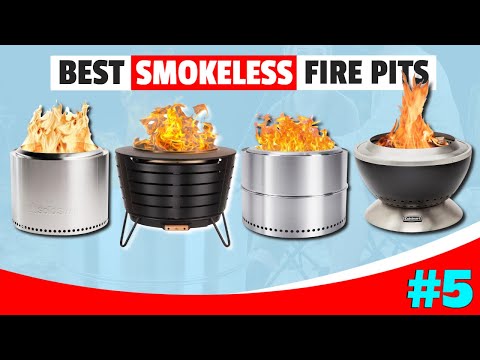 Best Smokeless Fire Pit for 2024! || Top 5 Wood Burning Fire Pit For Camping