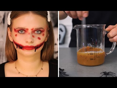 Ideas for Halloween makeup and fake wounds