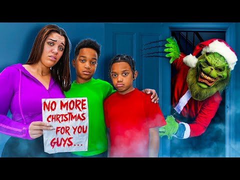 THE GRINCH LEFT A SCARY LETTER AT OUR HOUSE **CHRISTMAS CANCELLED**