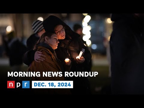 Mourners Attend Vigil For Madison School Shooting Victims | NPR News Now